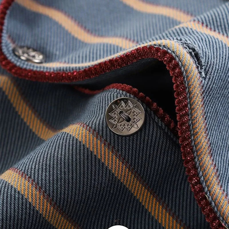 Spring Men's Fall and Winter Long-Sleeved Long Pants Middle-Aged Thin Section of Pajamas Sleepwear Homewear Suit Loungewear
