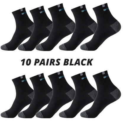 5/10/20 Pairs Breathable Fiber Light Business Absorb Sweat Deodorant Men Tube Ankle Nonslip Socks For Spring Summer And Autumn