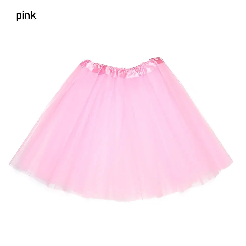 Fashion Women Tutus Skirt Classic Pleated Dance Tutu Skirts Female Lolita Petticoat Party Puffy Skirts Ballet Skirts
