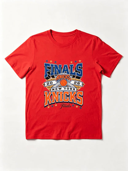 New York Knicks Team T-shirt 2026 Finals Collection Essential T-Shirt 2026 Summer New Men Women Cotton Y2K Breathable T-shirt