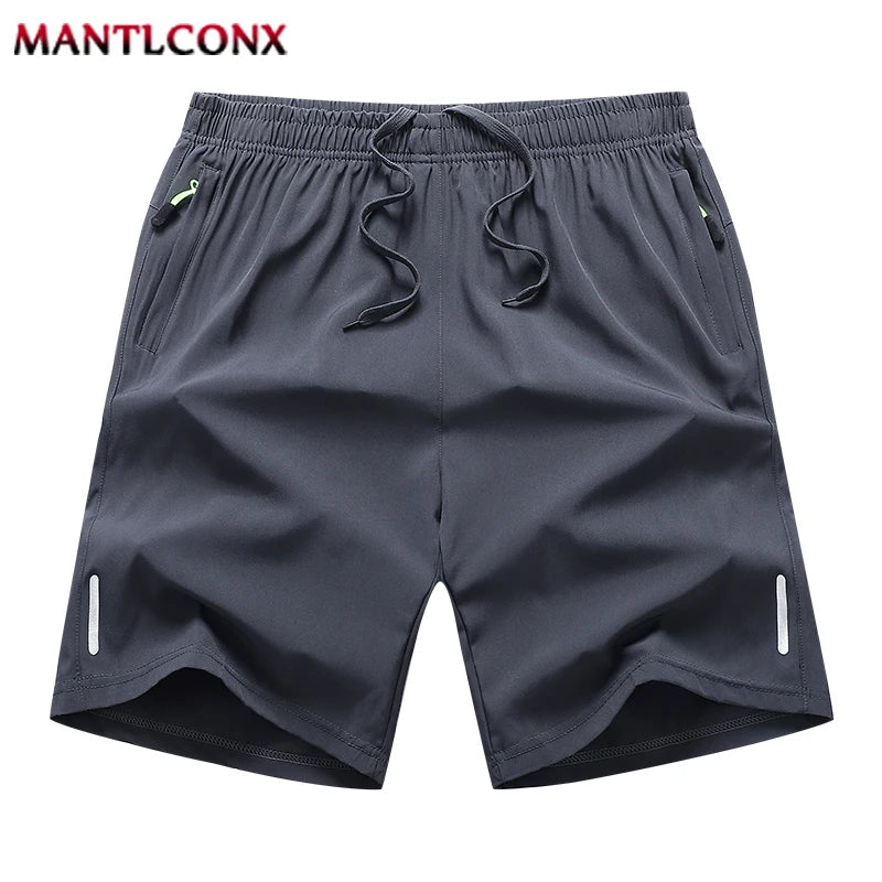 Summer Loose Sports Shorts Board Shorts Outdoor Running Jogging Gym Fitness Casual Short Pants Men Quick Dry Bottom Black M-4XL