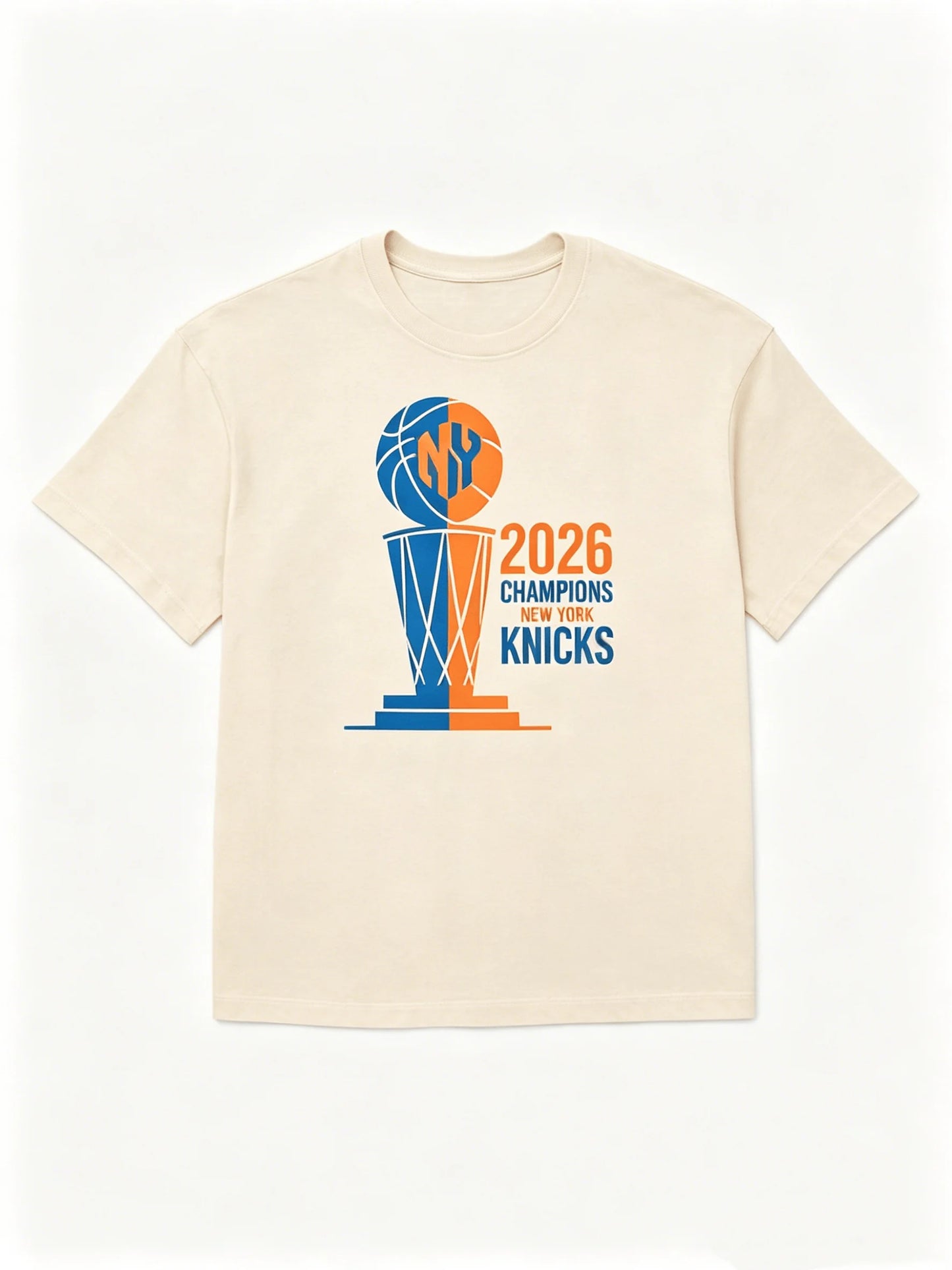 NY Knicks Champions 2026 New York Knicks Finals Collection Fans T-Shirt 2026 Summer New Men Women Cotton Y2K Breathable T-shirt