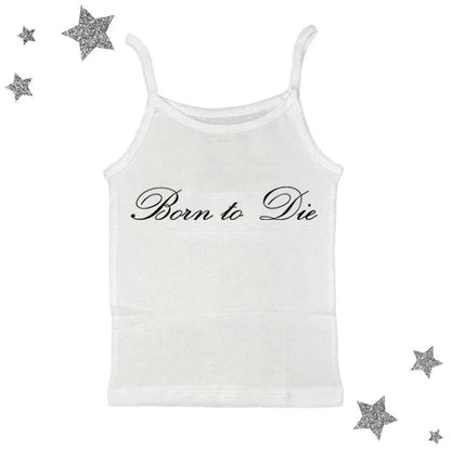 Women's Sleeveless Camisole Y2K Sexy Lace Streetwear Hip Hop Punk Rock vintage Emo Girls Chic Letter Print Gothic Slim baby Tops
