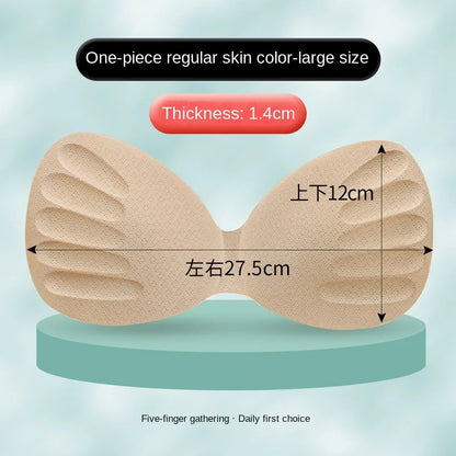 Bra Inserts Chest Pad Soft Bra Enhancer Push Up Chest Padded Bikini Padded  Body-fitted Foam Sponge Swimsuit Padding