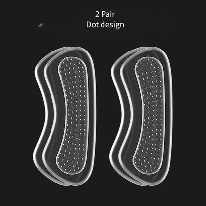 Quality Silicone Heel Protectors Womens Shoes Heel Cushion Foot Care Products Shoe Pads for High Heels Adjustable Size Insoles