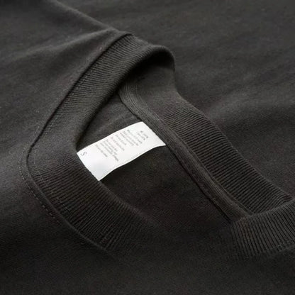 Heavyweight Pure Cotton Short Sleeve T-Shirt Tianqing Color Summer Loose Fit Unisex Basic Sle Comfortable Breathable Casual...