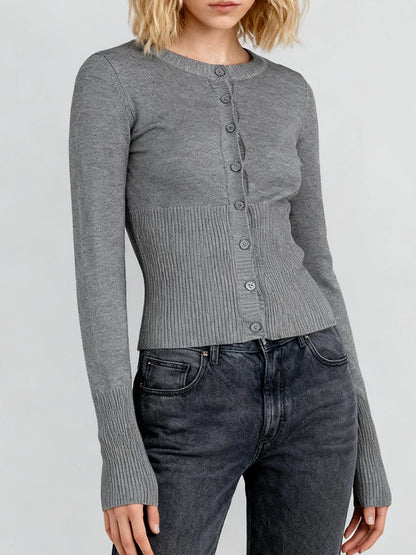 Pink Twist Cotton Long Sleeve Knitted Cardigan Women Simple Button Casual Preppy Style Jumper Sweet Cute Simple Sweater Top New