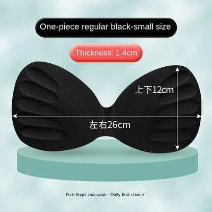 Bra Inserts Chest Pad Soft Bra Enhancer Push Up Chest Padded Bikini Padded  Body-fitted Foam Sponge Swimsuit Padding