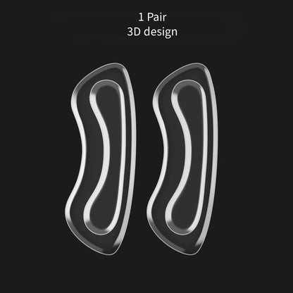 Quality Silicone Heel Protectors Womens Shoes Heel Cushion Foot Care Products Shoe Pads for High Heels Adjustable Size Insoles
