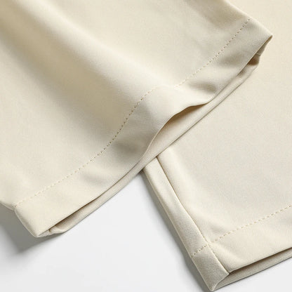 29-42 Men's Summer Pants Thin Straight Stretch Casual Pants with No Trace No Ironing Fabric Silky and Cool Feeling