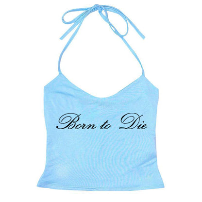 Women's Sleeveless Camisole Y2K Sexy Lace Streetwear Hip Hop Punk Rock vintage Emo Girls Chic Letter Print Gothic Slim baby Tops