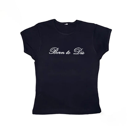 Women's Sleeveless Camisole Y2K Sexy Lace Streetwear Hip Hop Punk Rock vintage Emo Girls Chic Letter Print Gothic Slim baby Tops