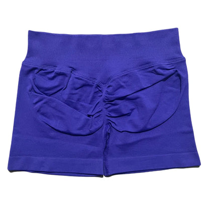 HISTELLO Sports Shorts 4.5‘’ High Waist Women Yoga Workout Shorts Seamless Leggings Stretch Fitness Sweatpants Gym Short