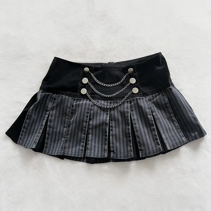 Women's Skirt Fashion Streetwear Pink Polka Dot Pattern Sports Casual Style vintage Y2K Emo Girls Sweet Harajuku Cute Slim Skirt