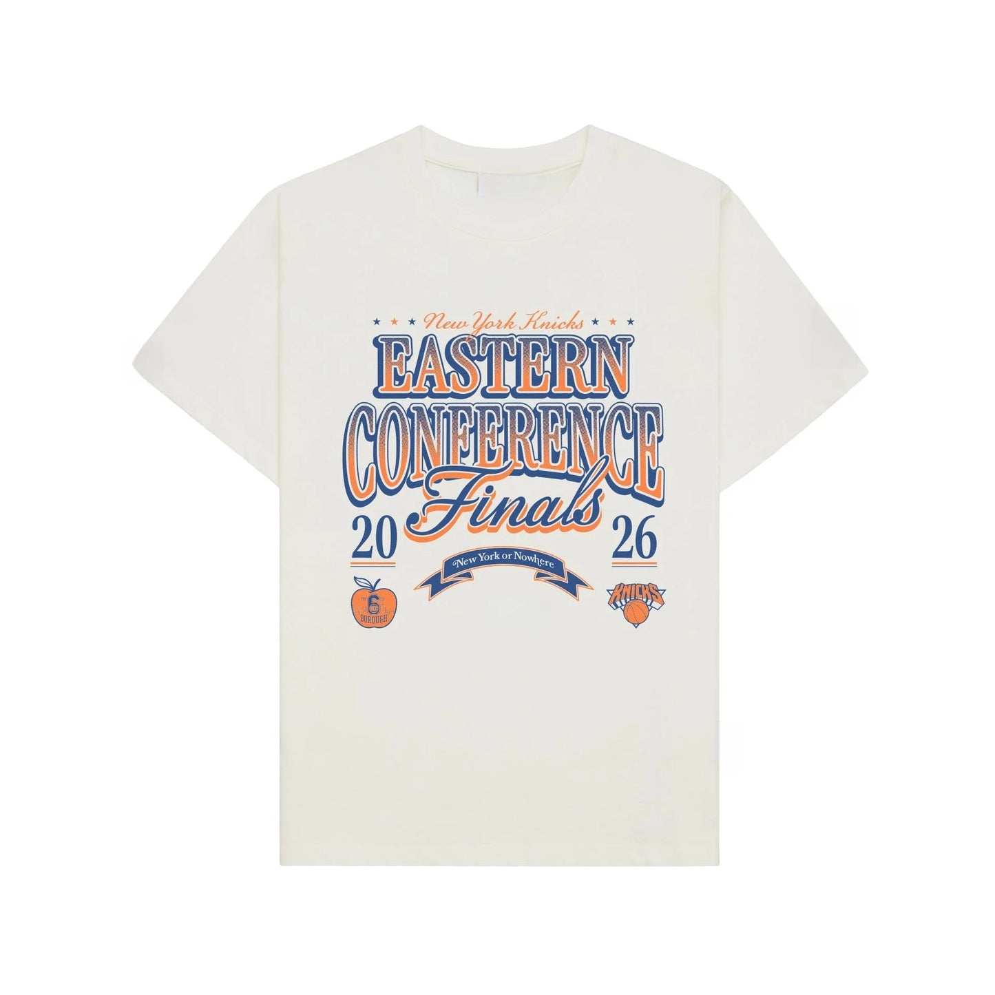 2026 New York Knicks Finals Fans T-shirt Men Women Summer Cotton Y2K Clothing Hip Hop High Quality Short Sleeved Top Streetwear