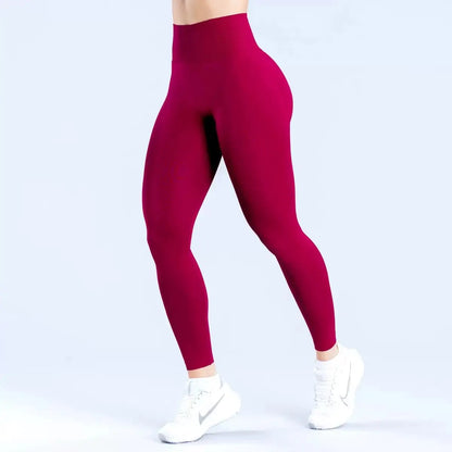 Woman Seamless Sports Leggings Scrunch Bum Gym Legging  Solid Workout Yoga Pants Low Waistband Sports Tights 2026