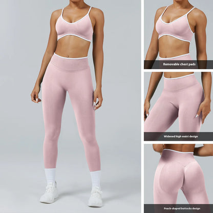 Women's Color Block Sports Bra Racerback Breathable Moisture-Wicking Workout Gym Fitness Yoga Running High Impact Support Active
