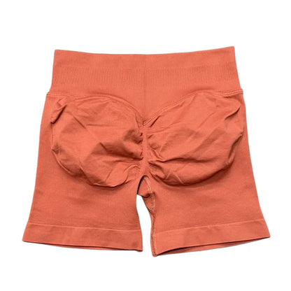 HISTELLO Sports Shorts 4.5‘’ High Waist Women Yoga Workout Shorts Seamless Leggings Stretch Fitness Sweatpants Gym Short