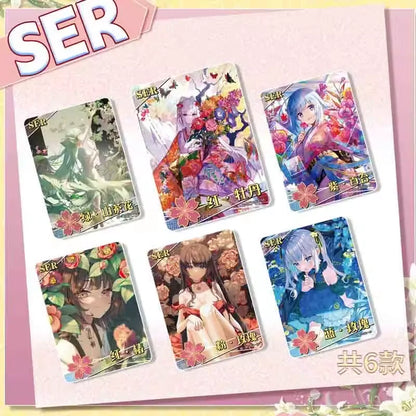 Goddess Story Anime Waifu Trading Cards Box Set–Rare SSR/SR Genshin Impact Character Cards Ideal Gift for Anime Fans & Hobbyists