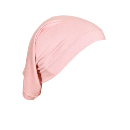 BOHOWAII Muslim Inner Under Hijab Cap Ramadan African Hat Malaysian Modal Cotton Instant Bonnet Femme Musulman Headband