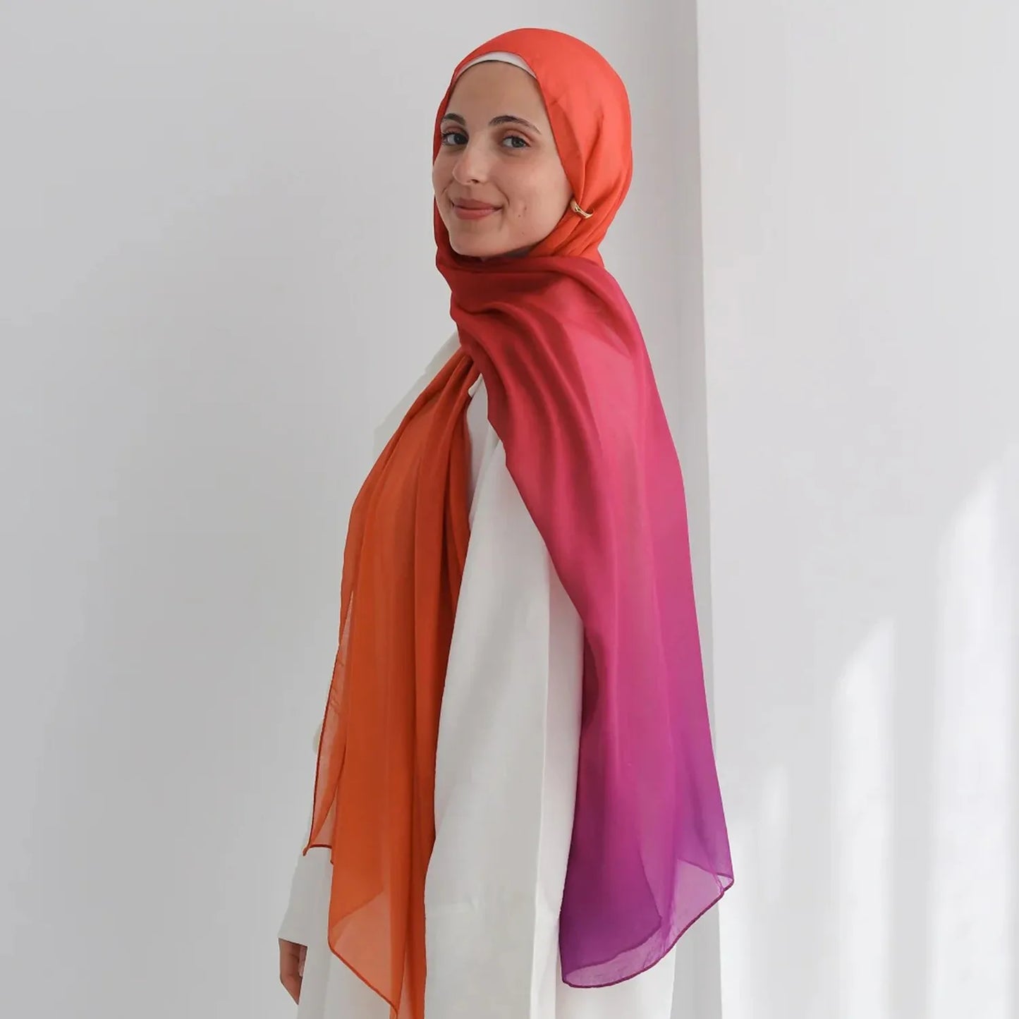 1Pcs Ramadan Hijab Leopard Print Women Bohemian Watercolor Soft Muslim Hijabs Floral Breathable Shawl Wrap Scarf Headscarf Warm