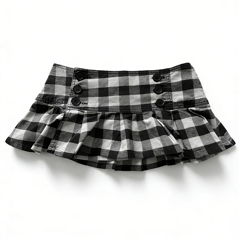 Women's Skirt Fashion Streetwear Pink Polka Dot Pattern Sports Casual Style vintage Y2K Emo Girls Sweet Harajuku Cute Slim Skirt