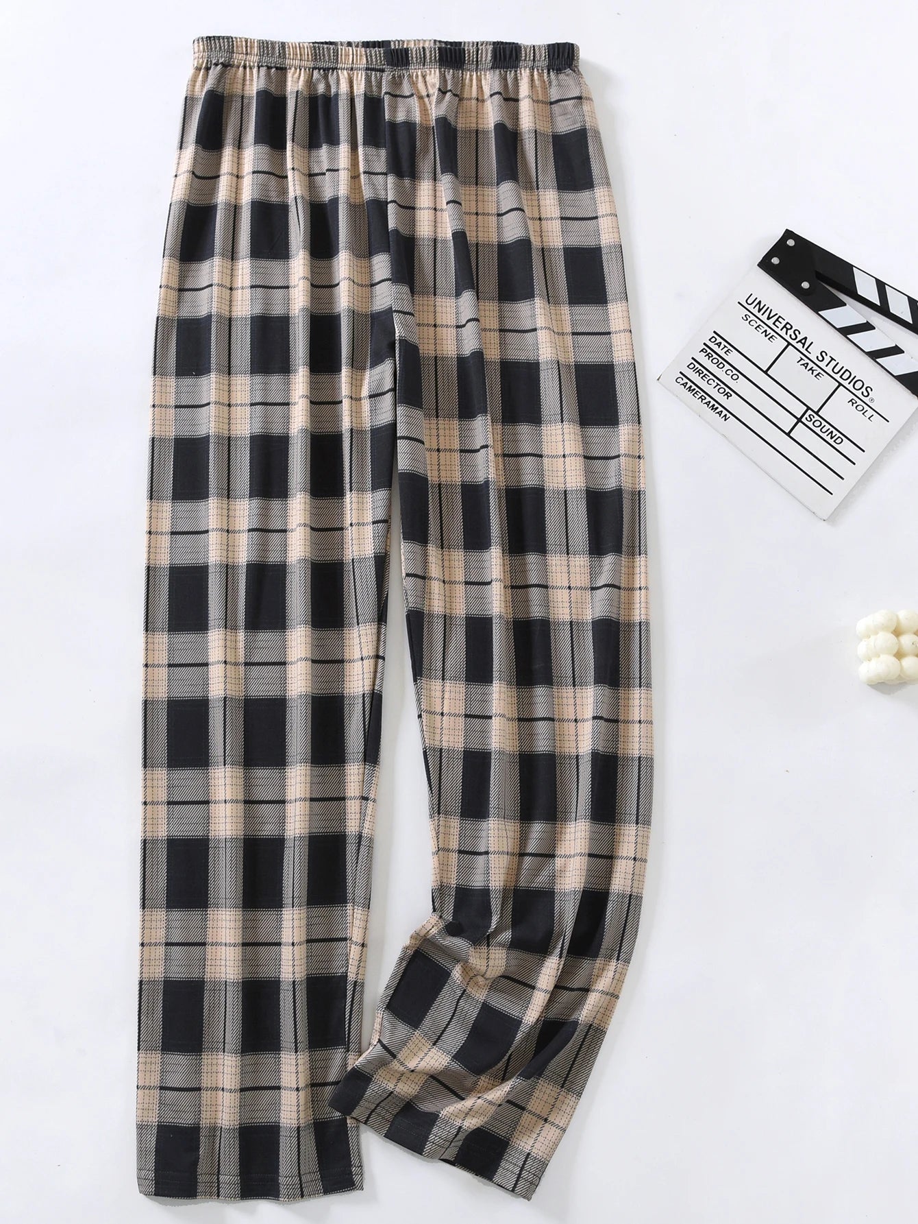 Extra Large Size Stylish Pajama Pants for Men, Spring and Autumn, Plus Size, Oversized, Casual Long Pants, Thin Style, Home Wear Pants