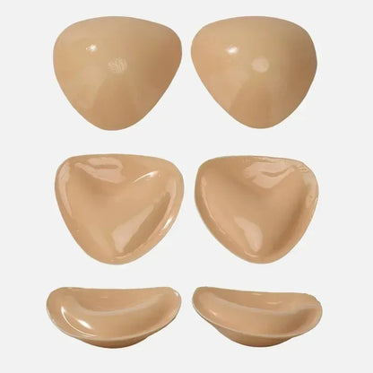 Push Up Pads Double Sided Adhesive Sticky Bra Inserts Waterproof Thick Enhance Bikini Swimsuit Cup
