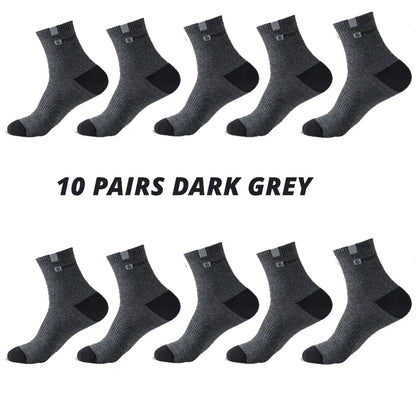 5/10/20 Pairs Breathable Fiber Light Business Absorb Sweat Deodorant Men Tube Ankle Nonslip Socks For Spring Summer And Autumn
