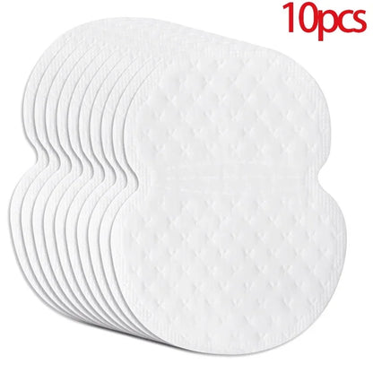10-100pcs Disposable Sweat-absorbing Patch Summer Deodorant Cotton Pads Underarm Armpit Sweat Unisex Pad Dress Disposable Shield