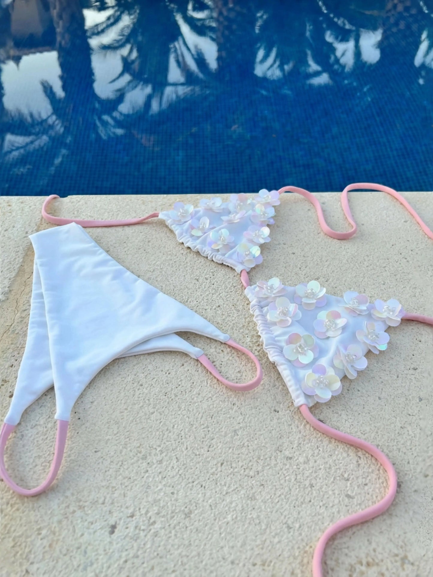 Sexy Bikini Swimsuit with Skirt Bandage Swimwear Women Brazilian Bikini 3 Pcs Bathing Suit A Line Skirt Summer Female