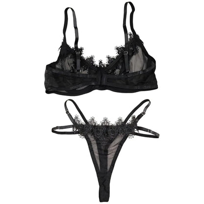 Sexy Lingerie for Women Underwear Panty Set Play See through Lace Bodysuit Babydoll Sleepwear
