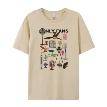 Women Vintage Fashion Streetwear Graphic T Shirt Only Fans Funny T-Shirts Short Sleeve Humor Tees Unisex Y2k Aesthetic Clothes