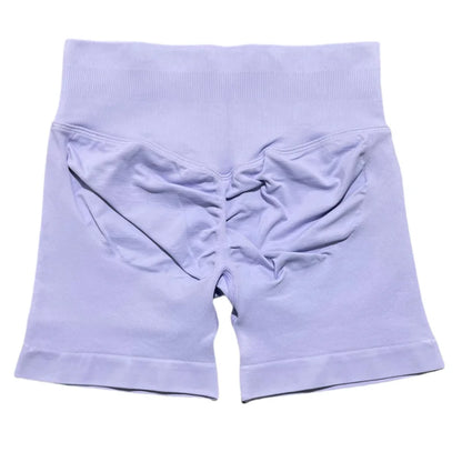 HISTELLO Sports Shorts 4.5‘’ High Waist Women Yoga Workout Shorts Seamless Leggings Stretch Fitness Sweatpants Gym Short