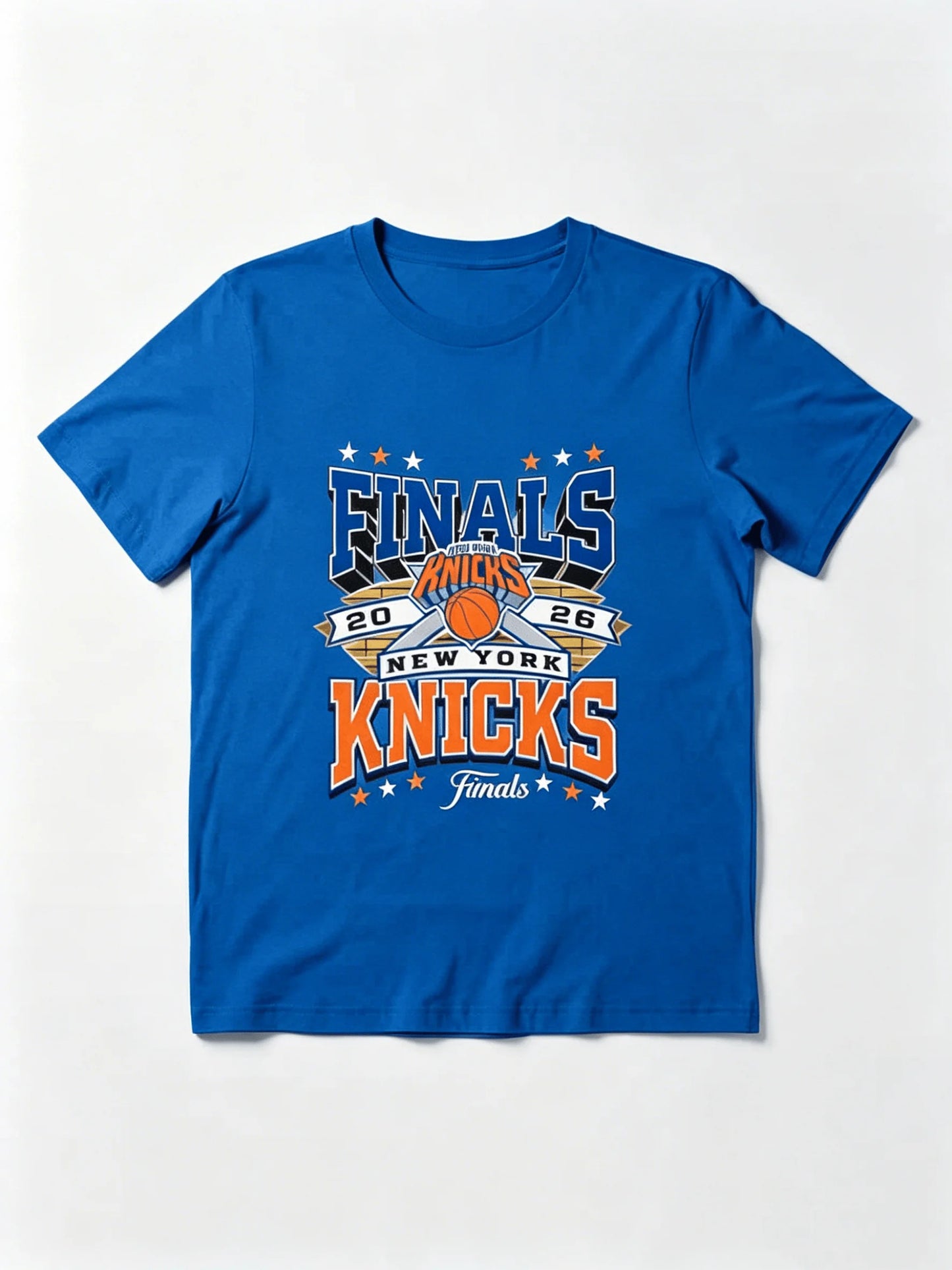 New York Knicks Team T-shirt 2026 Finals Collection Essential T-Shirt 2026 Summer New Men Women Cotton Y2K Breathable T-shirt