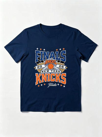 New York Knicks Team T-shirt 2026 Finals Collection Essential T-Shirt 2026 Summer New Men Women Cotton Y2K Breathable T-shirt