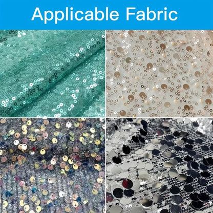 Bead Sequin Press Foot for Wedding Dresses Fashion Clothes Fabric No Need to Hammer Beads Fixed Press Foot