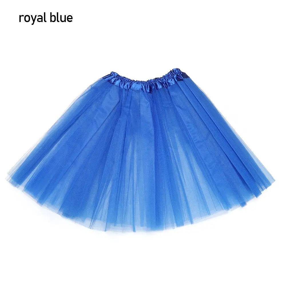 Fashion Women Tutus Skirt Classic Pleated Dance Tutu Skirts Female Lolita Petticoat Party Puffy Skirts Ballet Skirts
