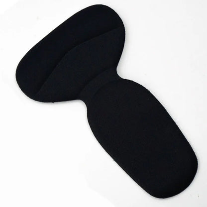 T Shape Sponge Heel Stickers Shoe Cushion Heel Protector for Shoes High Heels Inserts Heel Pads Shoe Adjuster Women Half Insoles