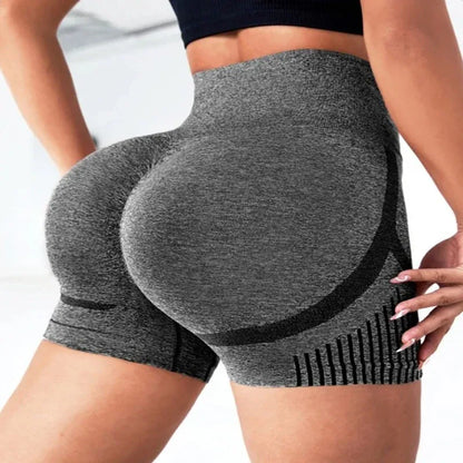 Yoga Underpants Seamless High-Elasticity High-Waist Quick-Drying Casual Sports Yoga Shorts Women's
