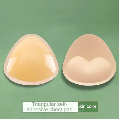 3D Thicken Chest Pads Bikini Set Push Up Padded Swimsuit Women Swimwear Silicone Thicker Breathable Sponge Bra Pad Nipple Cover