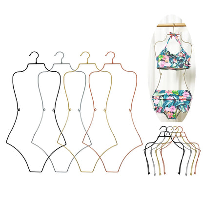Swimsuit hanger lingerie hanger display hanger, body shape display rack bikini