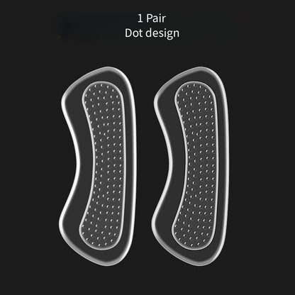 Quality Silicone Heel Protectors Womens Shoes Heel Cushion Foot Care Products Shoe Pads for High Heels Adjustable Size Insoles