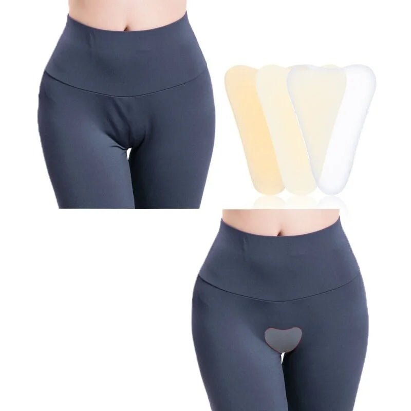 Women Camel Toe Pad Private Concealer Silicone Pads Part Reusable Nursing Adhesive Swimsuit Sticker Protector Invisible Parts