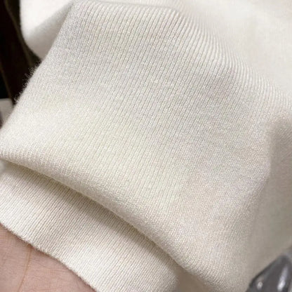 2025 Pullover Sweater  Basic Layering Piece Thin  Pullover Women Female Knitted Sweater Slim Short Sleeve Bodycon Sweater