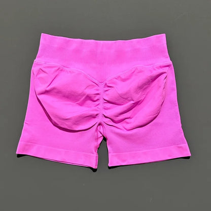 HISTELLO Sports Shorts 4.5‘’ High Waist Women Yoga Workout Shorts Seamless Leggings Stretch Fitness Sweatpants Gym Short