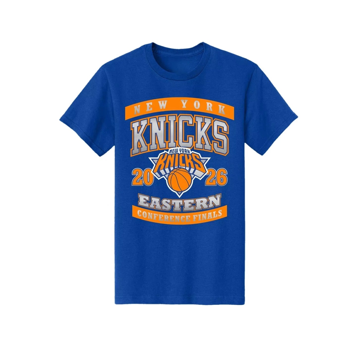 New York Knicks Finals Fan Shirt for Ball Fans Gift T-shirt Jersey 2026 Summer Men's Women's Fashion Alg Cotton Printed T-shirt