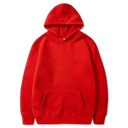 Women's Solid Color Pocket Hoodies Sports Fitness Sweatshirts Fashionable Casual Pullovers Multi Color