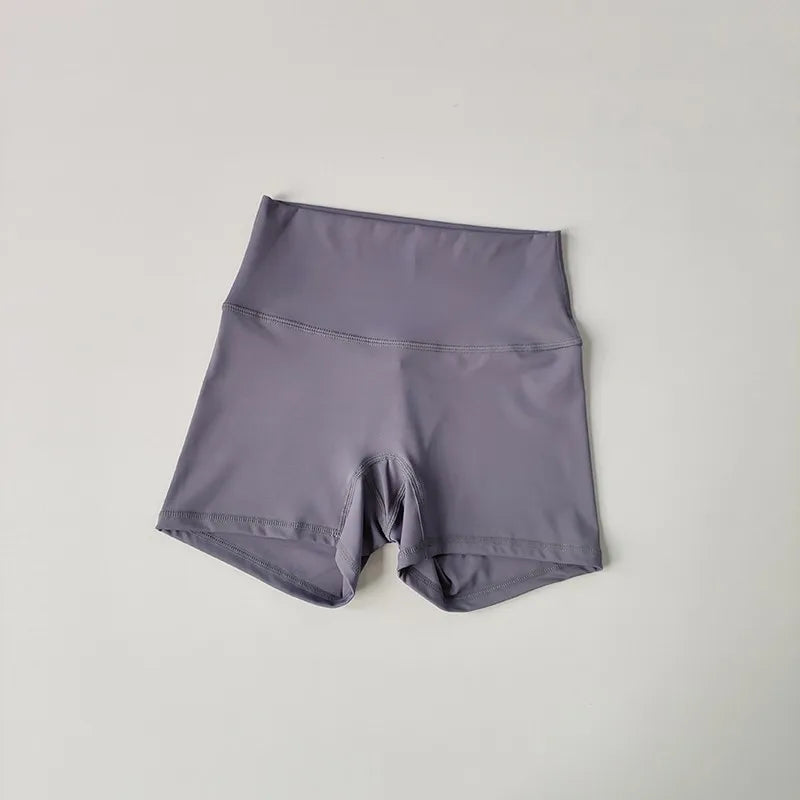 Summer Women's Yoga Shorts High Waist Sport Shorts Fitness Push-Up Tights Booty Short Pants Gym Shorts Cycling Shorts Female