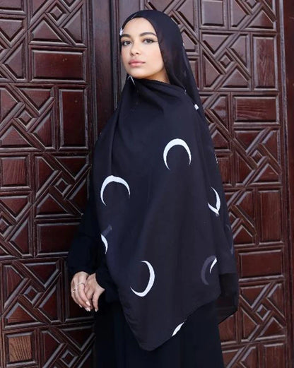 1Pcs Ramadan Hijab Leopard Print Women Bohemian Watercolor Soft Muslim Hijabs Floral Breathable Shawl Wrap Scarf Headscarf Warm